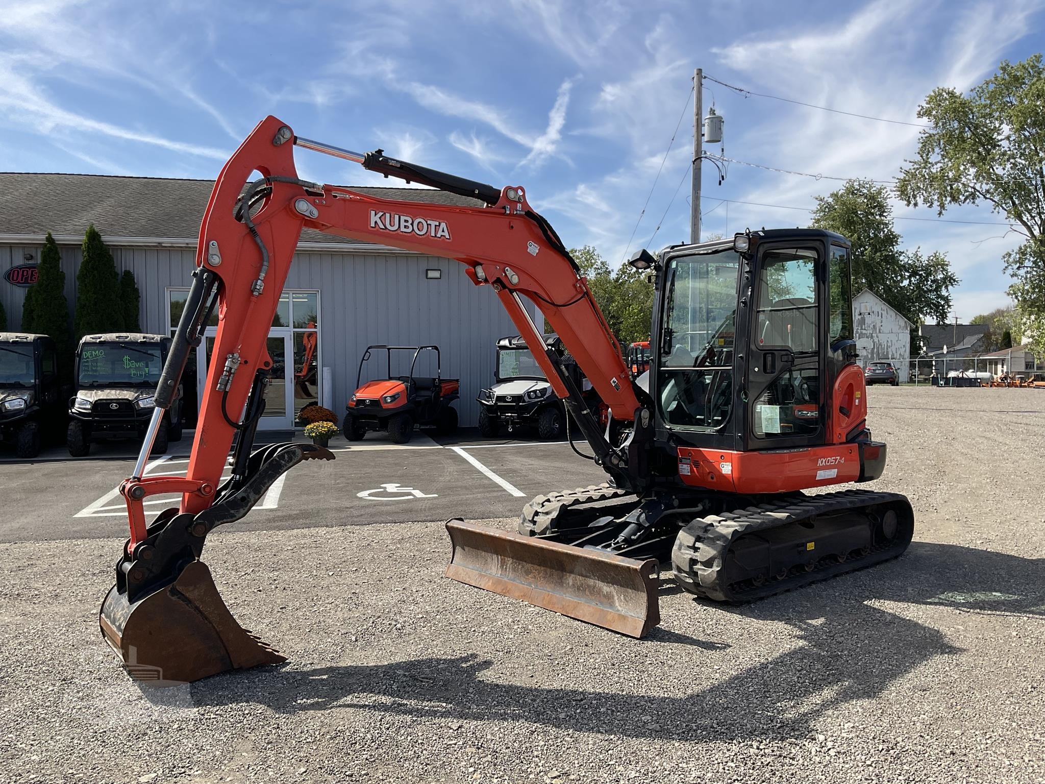 2020 Kubota KX057-4R3A Compact Excavator